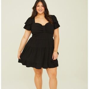 NEW Arula Little Black Dress Plus Size B / 2X NWT
